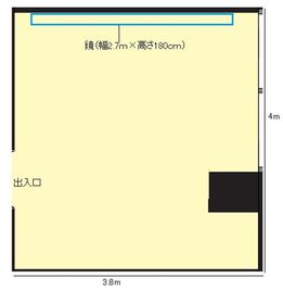 レンタルスペース　スタジオEGG琴似店　Cスタジオ レンタルスペース スタジオEGG琴似店 Cスタジオの室内の写真