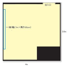 レンタルスペース　スタジオEGG琴似店　Eスタジオの室内の写真