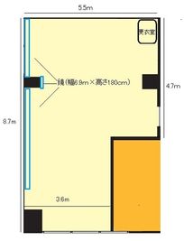 レンタルスペース　スタジオEGG琴似店　Gスタジオ レンタルスペース スタジオEGG琴似店 Gスタジオの室内の写真