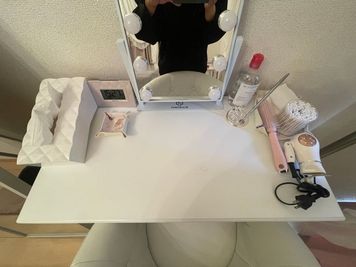 備品が充実しています。 - minoriba_乃木坂駅西店 レンタルサロンの設備の写真