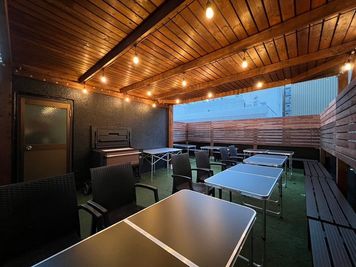 【大阪南森町】貸切✨BBQ可能✨屋上✨レンタルスペース 屋上　貸切　レンタルスペースの室内の写真