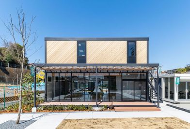 お部屋の外観はこちらです！※始めに別棟の受付までお越しください
 - U-SPACE　 横浜南店 Communityの外観の写真
