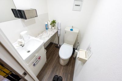 ・トイレ - WHITEGYM渋谷1号店の室内の写真