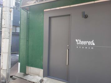 スタジオの入り口です！ - CheeredSTUDIO(博龍ビル) Cheered STUDIO(撮影)の入口の写真