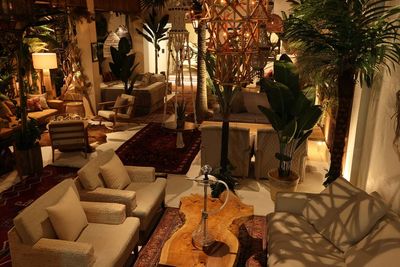 シーシャラウンジ チルラグ 名古屋 グランデ 栄店の室内の写真