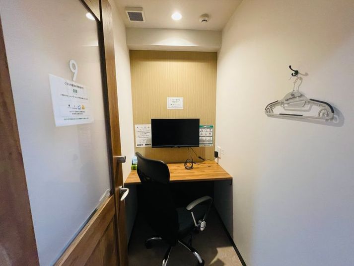 【中野駅徒歩1分】1名個室（ブース9） - いいオフィス中野