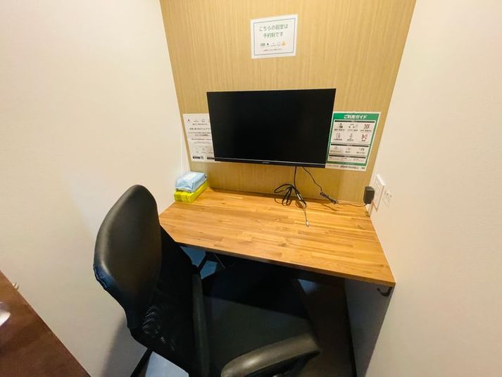 【中野駅徒歩1分】1名個室（ブース8） - いいオフィス中野
