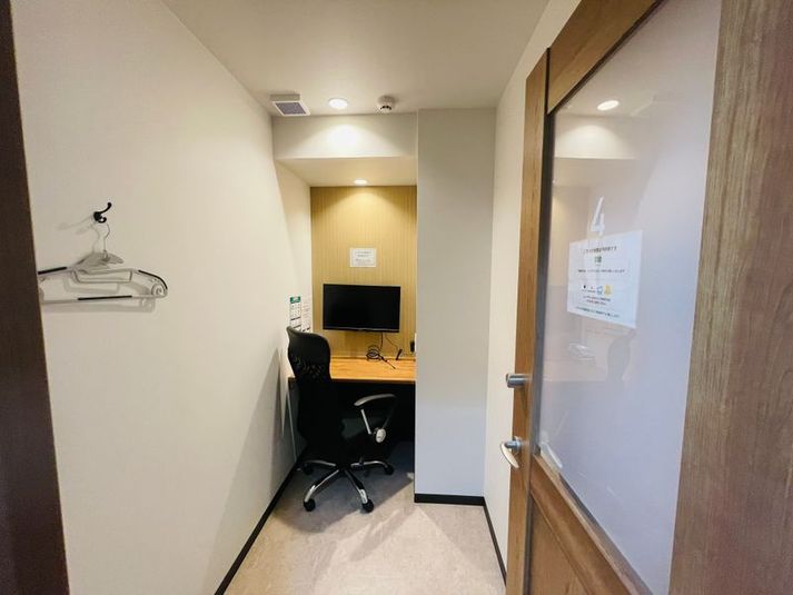 【中野駅徒歩1分】1名個室(ブース4) - いいオフィス中野