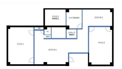 小野内ビル3F ALIVEハウススタジオ 【🌸ALIVEハウススタジオ🌸】の室内の写真