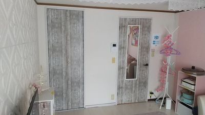 大きなルームミラーで、着換えも安心🎵 - my room ショコラの室内の写真