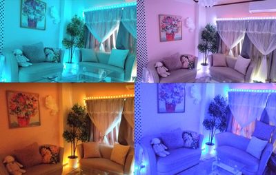 ３０色以上のネオンカラーで
お部屋の雰囲気を自由自在に💖

お好きな推し色に💖 - my room ショコラの室内の写真