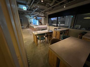 席 - Gダイニングビル イベント向き　オシャレ多人数駅チカレンタル場所の室内の写真