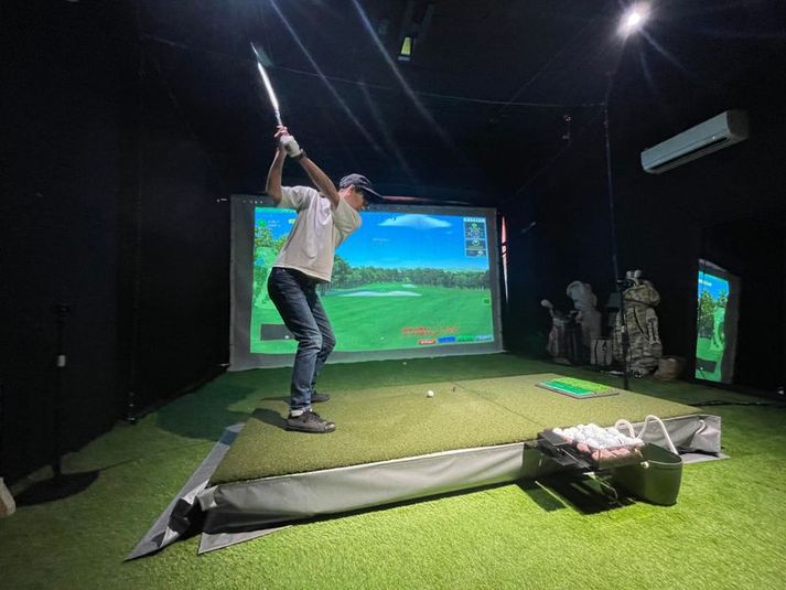 BPGOLFの室内の写真