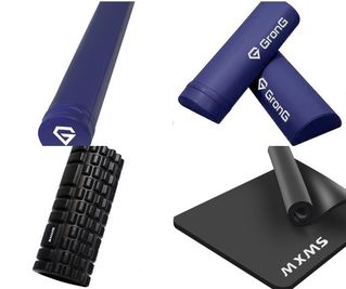 ・ストレッチポール
・ストレッチポールハーフサイズ
・フォームグリットローラー
・コンディショニングマット - WHITEGYM新宿2号店 WHITEGYM新宿2号店/レンタルジムの室内の写真