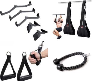 ・ラットプルアタッチメント5種類
・アブストラップ
・ケーブルロープ - WHITEGYM新宿2号店 WHITEGYM新宿2号店/レンタルジムの室内の写真