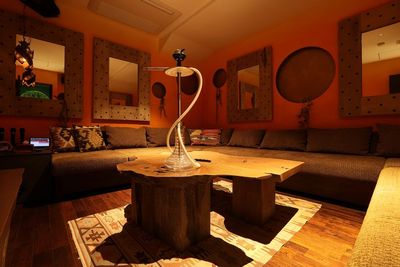 シーシャラウンジ チルラグ 名古屋 グランデ 栄店の室内の写真