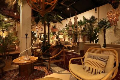 シーシャラウンジ チルラグ 名古屋 グランデ 栄店の室内の写真