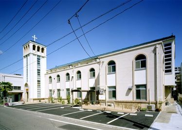 駐車場もございます♪　利用の際は事前にお知らせ下さい。 - 名古屋聖マタイ教会 マタイホール全面の外観の写真