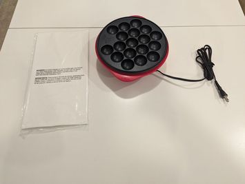 たこ焼き器と使い捨てテーブルクロス - rental lounge御茶ノ水の室内の写真