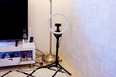 自撮りライト - 矢場町パーティ608 広いキッチン付きレンタルスペースTHE ROOM矢場町608の設備の写真
