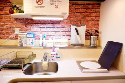 キッチンは備付IHコンロが一口。広いキッチンで料理も出来ます。 - 矢場町パーティ607の室内の写真