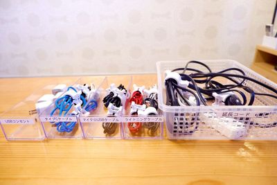 充電ケーブルは各種ご用意しています。 - 矢場町パーティ607の設備の写真