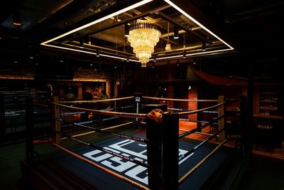 ボクシングリング - OYG 銀座ジム　Aivicスペースの室内の写真