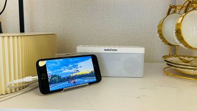 Bluetoothスピーカー 兼 ヒーリングBGM - レンタルサロン AndSTAR -Luna- 赤坂店の設備の写真