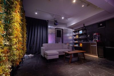 QRシアター〈Quiddity Room〉 シアタールームの室内の写真