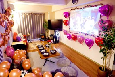 SNSでいま話題の【popIn Aladdin2】でオタ活🌸映画鑑賞🎥最大12名でパーティ・女子会・飲み会・ママ会にも💓 - 矢場町シネマスペース