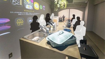 料理合コン：対面可能なスペースです - リノスぺkitchen麻布十番【港区】レンタルキッチン リノスぺkitchen麻布十番【最大10名】の室内の写真