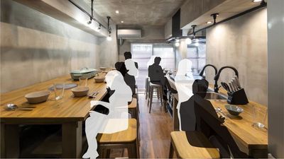 リノスぺkitchen新宿【新宿区】レンタルキッチン 《人数変動プラン》リノスぺkitchen新宿【最大12名】の室内の写真