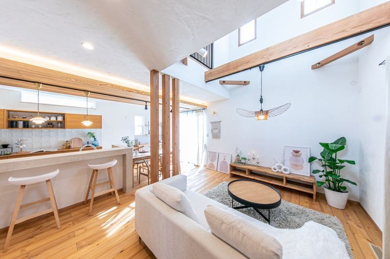 北欧スタイルのモデルハウス - 内野モデルハウス