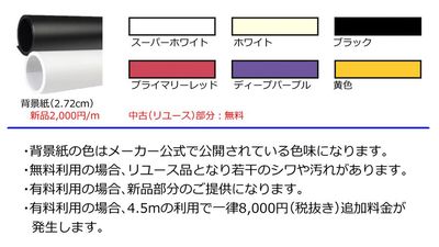 貸出可能な撮影機材 - サモスタ恵比寿 サモスタ恵比寿１号店の室内の写真