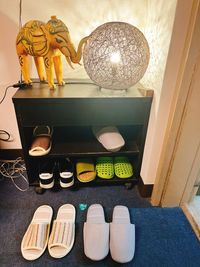 【設備】下駄箱
土足からスリッパにお履き替えお願いいたします。 - シェーン(旧マイサワーン) 快眠ヘッドスパスクールの設備の写真