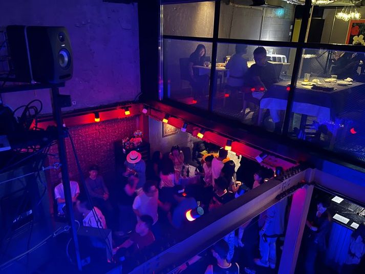 DJブース　パーティー　韓国料理　宴会　The wave - 韓国料理The wave