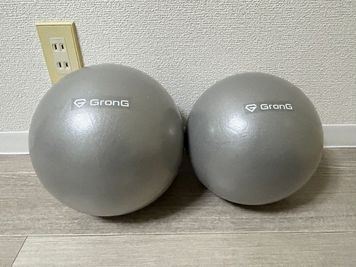 ミニボール - Lucaピラティスレンタルスタジオ 大阪梅田店 Lucaピラティスレンタルスタジオ　大阪梅田店の設備の写真