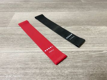 ストレッチバンド - Lucaピラティスレンタルスタジオ 大阪梅田店 Lucaピラティスレンタルスタジオ　大阪梅田店の設備の写真