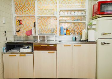 ちゃんと料理できる広さのキッチン - スペースボン スペースボン　上前津 Gemini の室内の写真