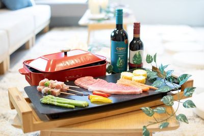 🍖充実した調理器具🍖
BRUNOホットプレート（たこ焼き機も）
プリンセスプレート（グリルホットプレート） - Amis 五反田【五反田駅 徒歩4分】6月オープンの室内の写真