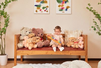 お子さんの可愛い成長写真も撮れます！ - Moff room🧸（天神橋筋六丁目店）🧸 🧸Moff room《天神橋筋六丁目店》🧸の室内の写真
