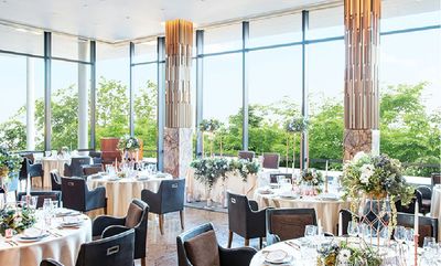 イリスウォーターテラスあやめ池 レイクサイドテラスの室内の写真