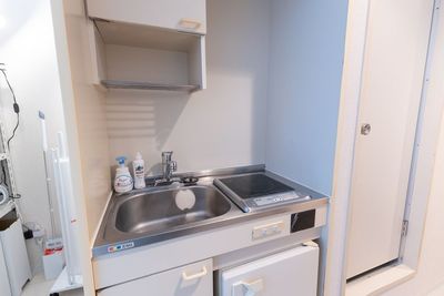 簡易キッチン - space HIRO white rabbit 東中野店 レンタルサロンの設備の写真