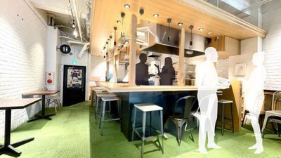 【Lucky☆you京都】 広々バーカウンター付🥂貸切パーティー✨業務用キッチン[23]の室内の写真
