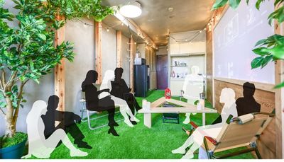 リノスペcamp高田馬場 《人数変動料金制》リノスぺcamp高田馬場【最大15名】の室内の写真