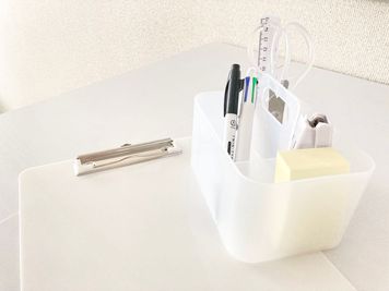文房具、バインダー - space HIRO white rabbit 東中野店 レンタルサロンの設備の写真