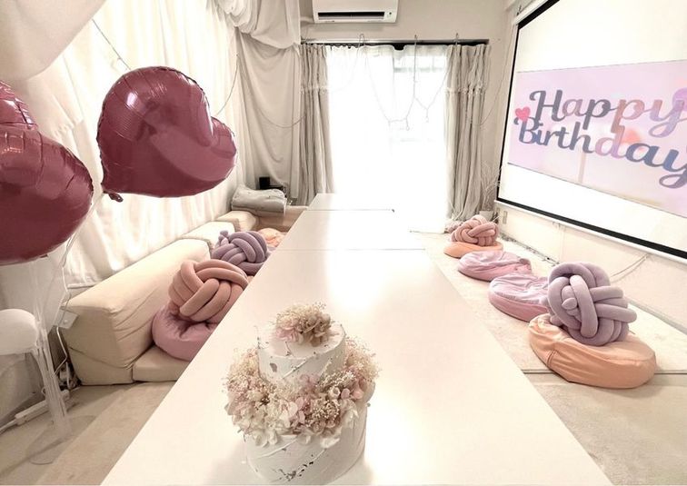 リニューアル推し活💕誕生日会💕DVD鑑賞💕最大13名[S] - 24H利用可⭐️シュシュ南久屋💕最大13名パーティ✨女子会