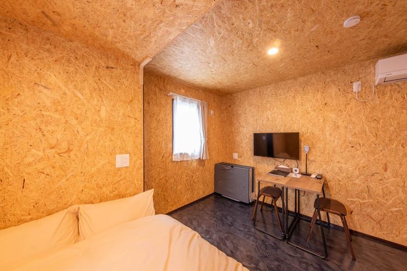 【トレーラーハウス】完全個室空間／ダブルルーム - PB STAY 甲南