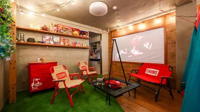 テントヒュッテ おしゃべり会🍺/ボードゲーム🎲/ママ会・女子会の室内の写真