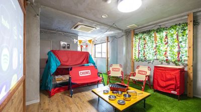 テントヒュッテ おしゃべり会🍺/ボードゲーム🎲/ママ会・女子会の室内の写真